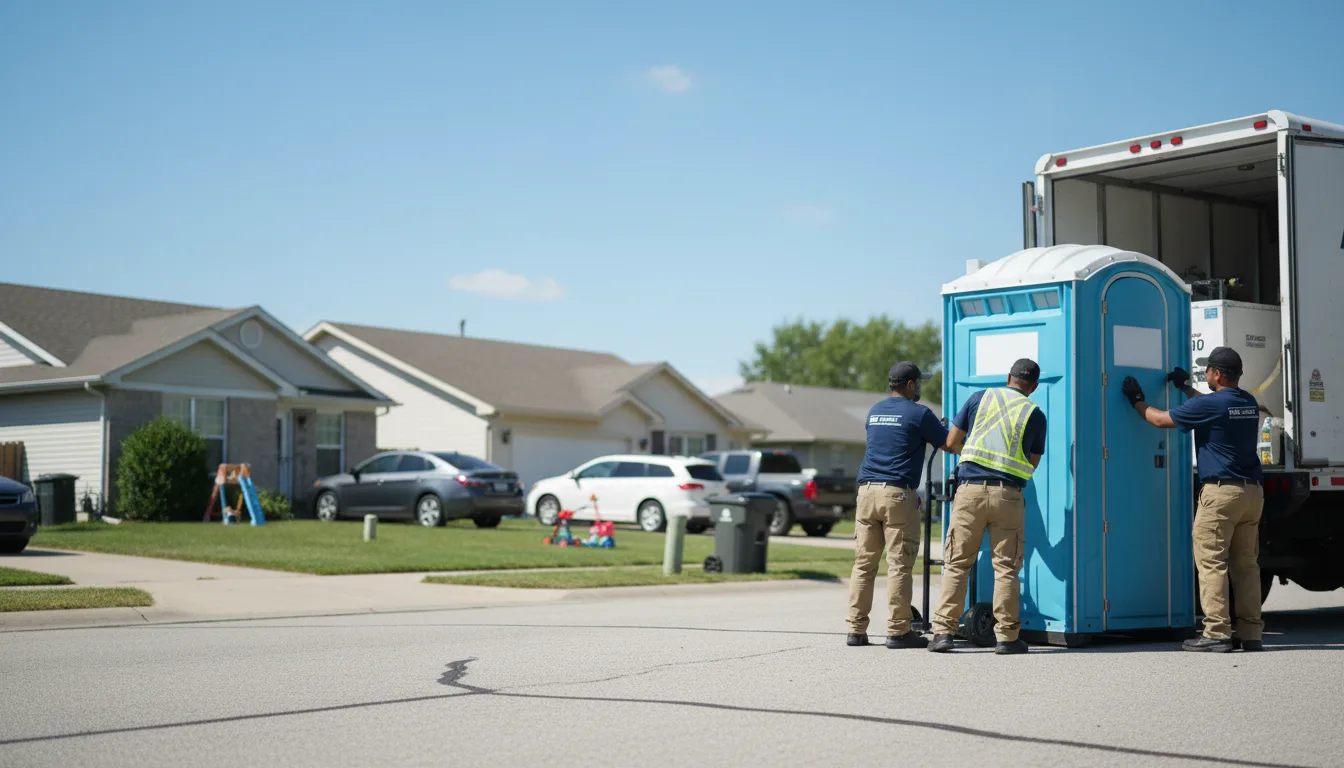 Standard Porta Potty Rentals in Bingham, IL near me